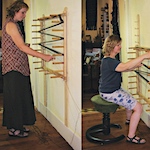FREE* Weaving tools guide: how to use a warping board, weaving shuttle , and more