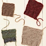 Knitting with handspun yarn - got gauge?