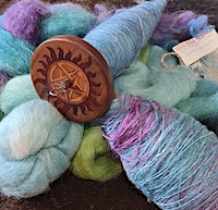 Half spun fibre 