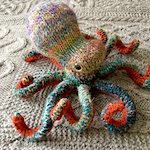 Scrappy Handspun Octopus