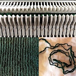 Five tips for using handspun yarn on a knitting machine
