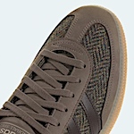 Adidas trainers made in collaboration with Harris Tweed