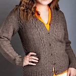 Herringweave Cardigan/Pullover by Anne Hanson