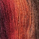 Silk gradient yarn