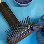 How to make mini wool combs