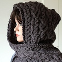Hooded scarf 