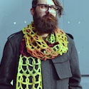 Humankind scarf by Matthew Spiers