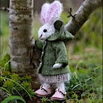 Rabbit Doll by Claire Garland