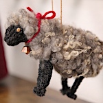 Jack of all Trades sheep ornament by Nancy Ellison