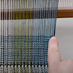 Quick tip for seamlessly joining wefts by reducing plies