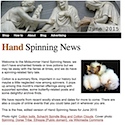 Hand Spinning News for June 2015