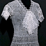 The Seductiveness of Fine Knitted Lace Blouses