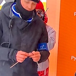 Knitting makes appearances at the winter games