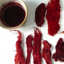 dyeing with fresh madder roots