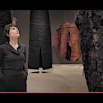 Magdalena Abakanowicz's forest of woven sculptures