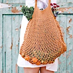 Crochet Market Tote Bag by Jess Coppom