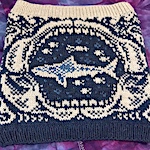Megalodon Cowl (Knit) by Mary P Hunt