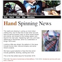 November 2016, Hand Spinning News