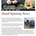 Hand Spinning News October 2016
