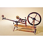 Hiram F. Wheeler's Patent Model of a Spinning Wheel
