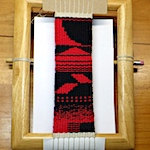 Build a picture frame tapestry loom