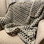 Piles of Pineapples crochet blanket