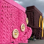 Polish McDonald's gets woolly makeover