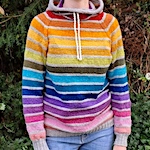 Rainbow hoodie