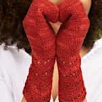 Seamed Mittens by Kathy Merrick