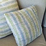 Sewing tips for handwoven pillows