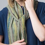 You can weave a silk scarf on a rigid-heddle loom