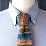 Necktie by Churchmouse Yarns and Teas