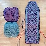 A colorful Spring: spinning for colorwork