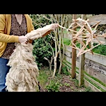 Spinning super bulky yarn