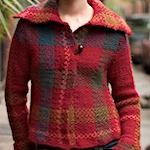 Tartan jacket knitting pattern 