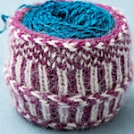 What is twined knitting?