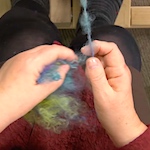 How to spin wolf yarn with Judith MacKenzie