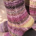 Handspun Jenny Wren socks