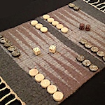 Backgammon board